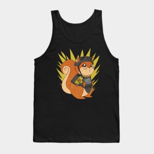 Squirrel Whisperer Funny Forest Animal Squirrel Lover Tank Top